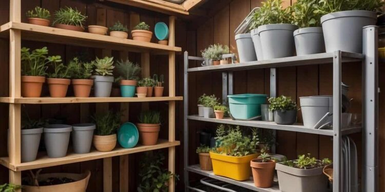 Garden Shed Organization Ideas with Potting Tables: Simple Tips for a ...